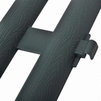 vidaXL 芝生用仕切り板 17枚 10 m グリーンハードウェア フェンス&バリア 庭小道・縁(代引不可)