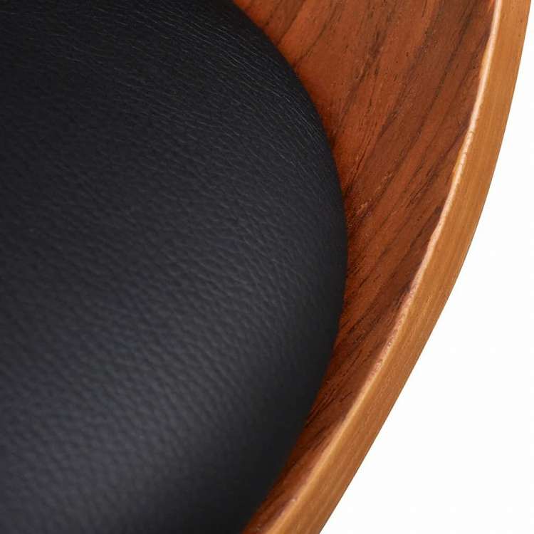 vidaXL ダイニングチェア 6点セット 曲げ木&合成皮革張家具 チェア キッチン・ダイニングルームチェア(代引不可)