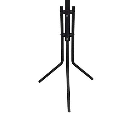 vidaXL コートラック 金属製 ブラックホーム&ガーデン デコレーション コート・帽子用ラック(代引不可)