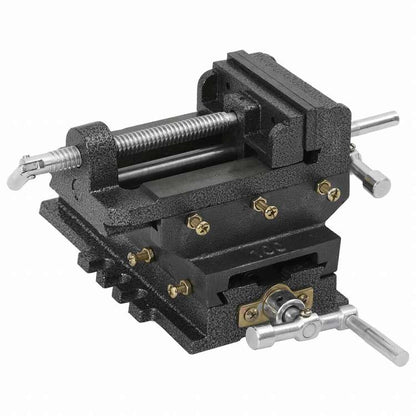 vidaXL 手動式クロススライドドリルプレスバイス 78mmハードウェア ツール クランプ・バイス(代引不可)