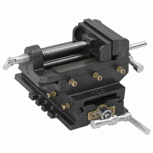 vidaXL 手動式クロススライドドリルプレスバイス 78mmハードウェア ツール クランプ・バイス(代引不可)