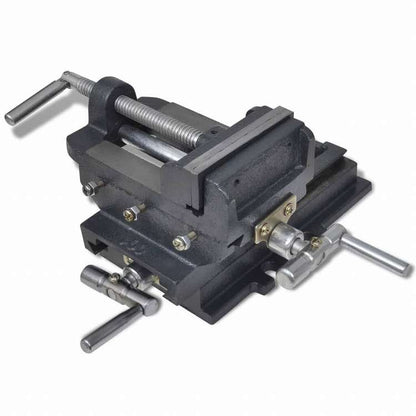 vidaXL 手動式クロススライドドリルプレスバイス 78mmハードウェア ツール クランプ・バイス(代引不可)