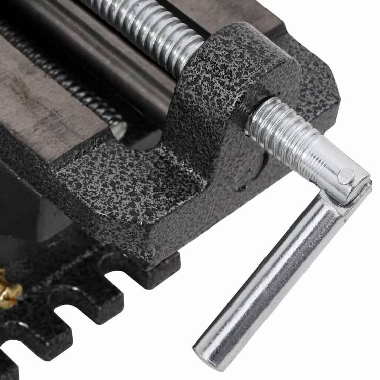 vidaXL 手動式クロススライドドリルプレスバイス 78mmハードウェア ツール クランプ・バイス(代引不可)