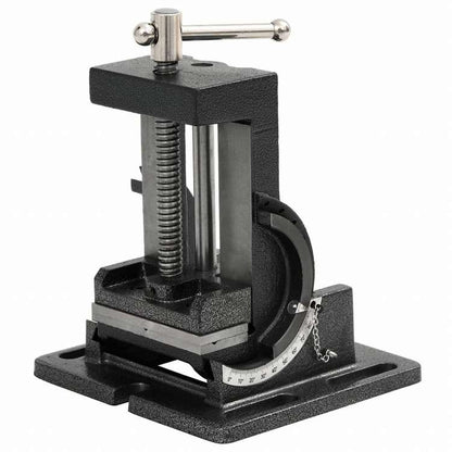 vidaXL 手動操作式 傾斜あり ボール盤バイス 110mmハードウェア ツール クランプ・バイス(代引不可)