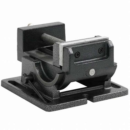 vidaXL 手動操作式 傾斜あり ボール盤バイス 110mmハードウェア ツール クランプ・バイス(代引不可)