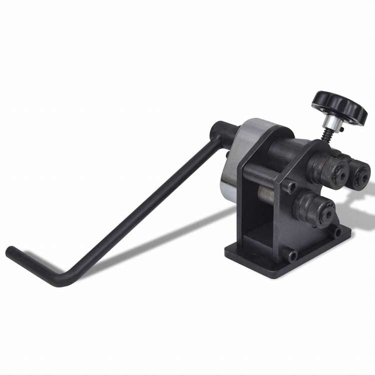 vidaXL 手動 ロール式 パイプ曲げ機ハードウェア ツール パイプ・バーベンダー(代引不可)