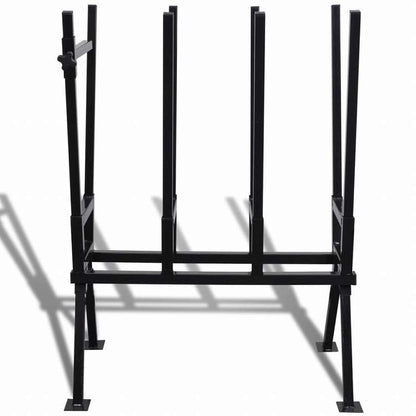 vidaXL 黒色 パウダーコーティング仕上げ 木工用 木挽き台ハードウェア ツール のこぎりホース(代引不可)