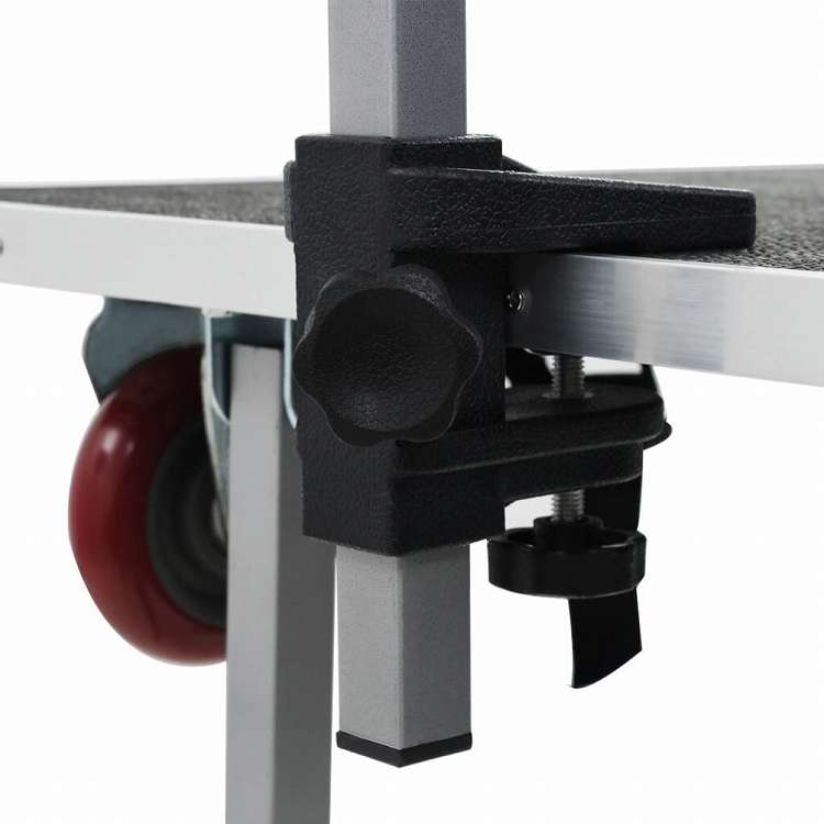 vidaXL ポータブル 犬用トリミングテーブル キャスター付き動物&ペット用品 ペット用品 ペットケア用品(代引不可)