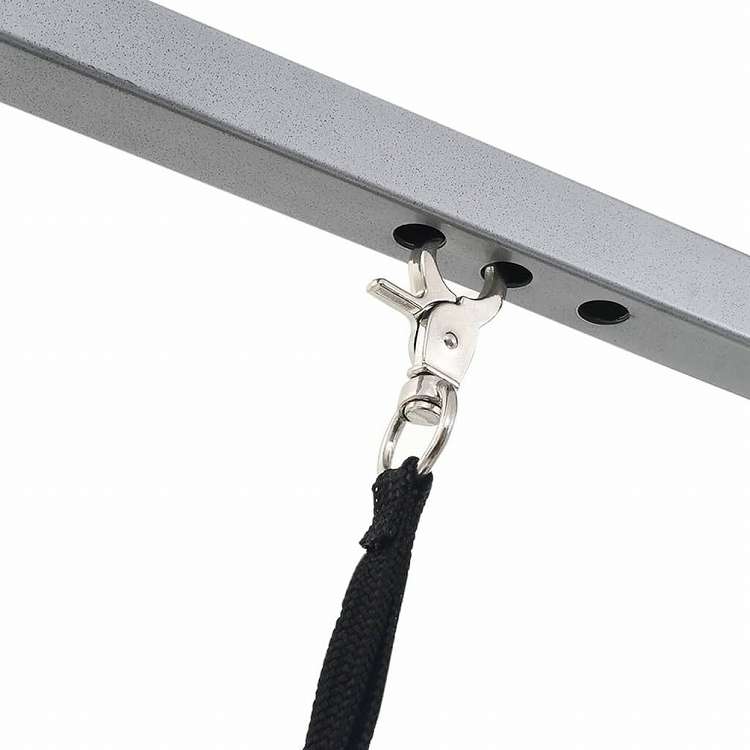 vidaXL ポータブル 犬用トリミングテーブル キャスター付き動物&ペット用品 ペット用品 ペットケア用品(代引不可)