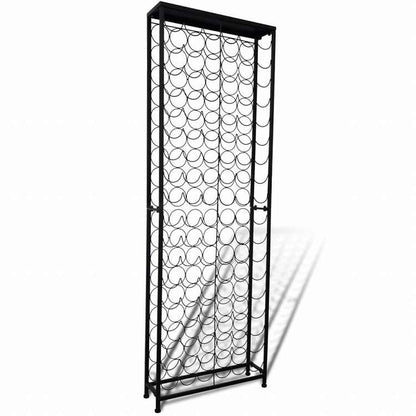 vidaXL ワインラック ボトル108本 金属製家具 キャビネット&収納 ワインラック(代引不可)