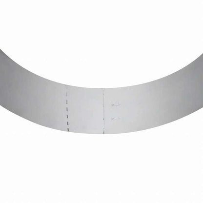 vidaXL 柔軟なガーデンフェンス 亜鉛メッキ鋼製 5点セット 100x14cmハードウェア フェンス&バリア 庭小道・縁(代引不可)