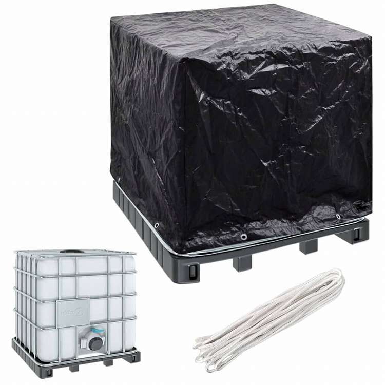 vidaXL IBC コンテナカバー 8穴 116x100x120 cm家具 屋外家具アクセサリ 屋外家具カバー(代引不可)