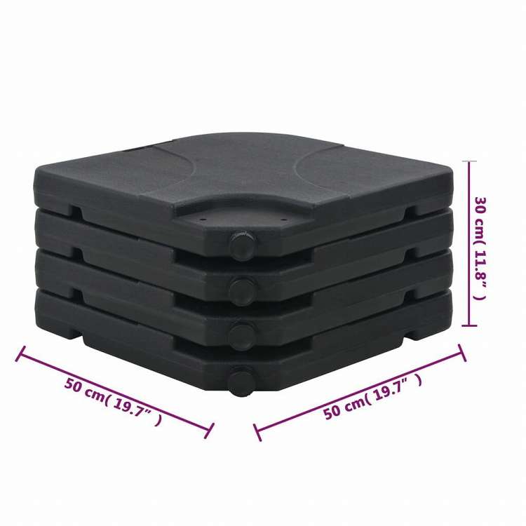 vidaXL ポータブル パラソルスタンド 砂/水入り 60Lホーム&ガーデン 芝&ガーデン アウトドアリビング アウトドアアンブレラ&パラソルアクセサリー 屋外用アンブレラ土台(代引不可)