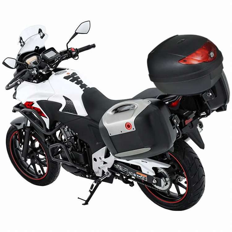 vidaXL バイク用トップケース 36L ヘルメット1個用自動車&部品 自動車部品&アクセサリー 車両収納&カーゴ バイク用 バッグ・荷物入れ(代引不可)