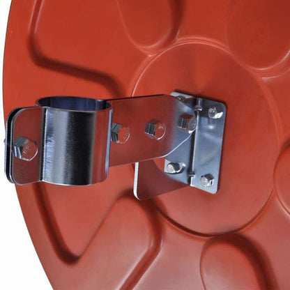 vidaXL 室外凸型カーブミラー PCプラスチック製 60 cm オレンジ色ビジネス&工業用 標識・サイン 道路標識(代引不可)