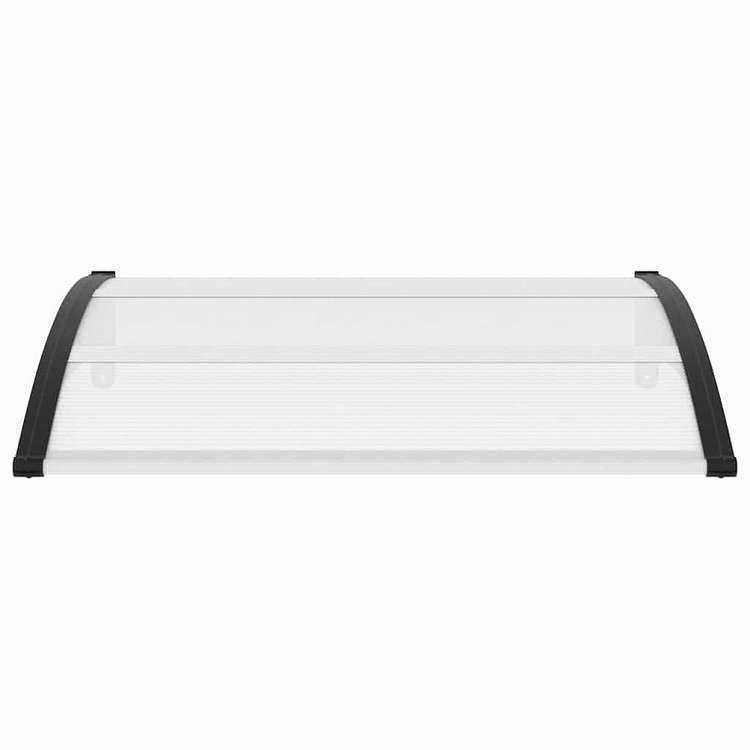 vidaXL ドアキャノピー 120x100cm PC (ポリカーボネート)製ホーム&ガーデン 芝&ガーデン アウトドアリビング 窓・ドア用日除け/オーニング(代引不可)