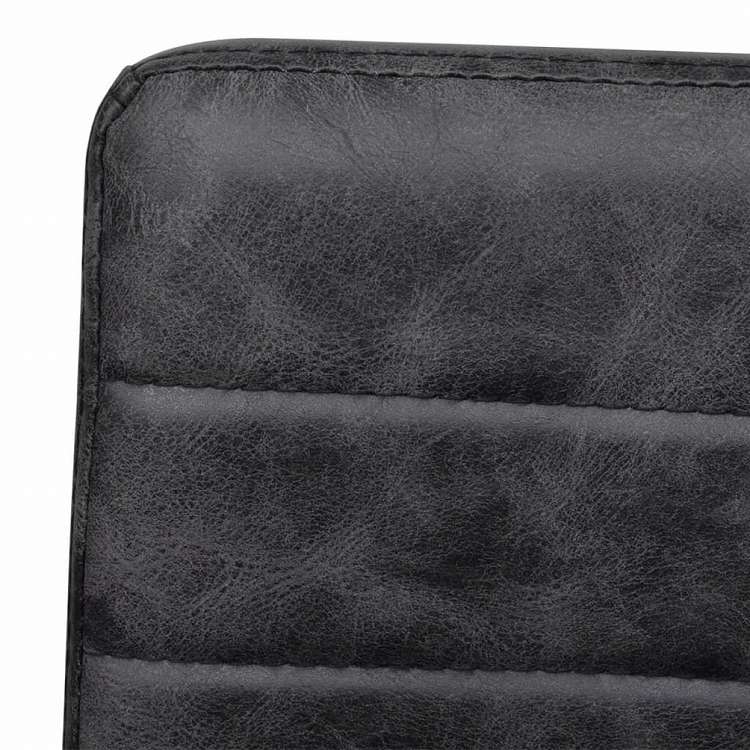 vidaXL カンチレバーダイニングチェア 2点セット ブラック 合成皮革製家具 チェア キッチン・ダイニングルームチェア(代引不可)