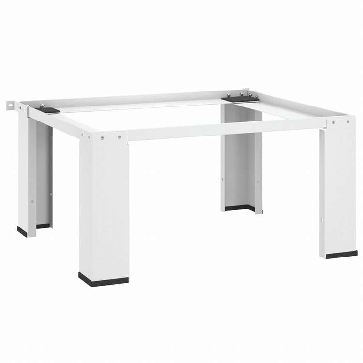 vidaXL 洗濯機置き台 ホワイトホーム&ガーデン 家電用アクセサリ 洗濯関連用品 ウォッシャー・ドライヤーアクセサリ(代引不可)