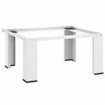 vidaXL 洗濯機置き台 ホワイトホーム&ガーデン 家電用アクセサリ 洗濯関連用品 ウォッシャー・ドライヤーアクセサリ(代引不可)
