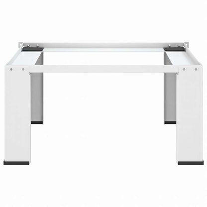 vidaXL 洗濯機置き台 ホワイトホーム&ガーデン 家電用アクセサリ 洗濯関連用品 ウォッシャー・ドライヤーアクセサリ(代引不可)