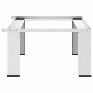 vidaXL 洗濯機置き台 ホワイトホーム&ガーデン 家電用アクセサリ 洗濯関連用品 ウォッシャー・ドライヤーアクセサリ(代引不可)