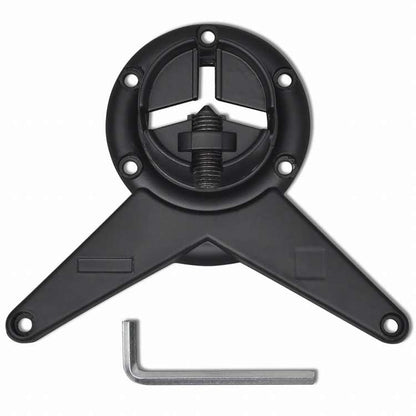 vidaXL テーブル脚 4点 高さ調節可能 ブラック 710mm家具 テーブル用品 テーブル脚(代引不可)