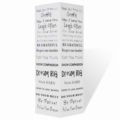 vidaXL 傘立て 杖スタンド スチール製 48.5cm ホワイト スクエアホーム&ガーデン 家事用品 収納&オーガナイザー 収納フック&ラック 傘立て・ラック(代引不可)