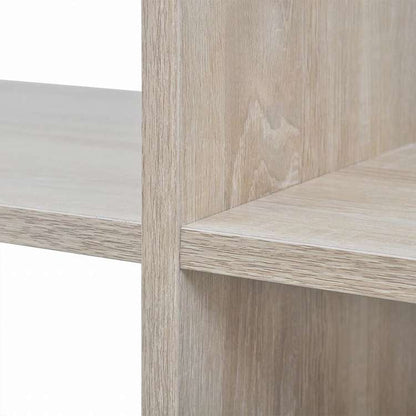 vidaXL 階段型 本棚/ディスプレイシェルフ 107cm オーク家具 棚 本棚・オープンラック(代引不可)