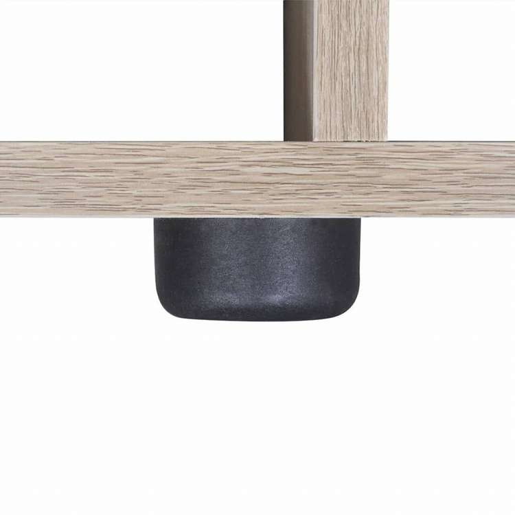 vidaXL 階段型 本棚/ディスプレイシェルフ 107cm オーク家具 棚 本棚・オープンラック(代引不可)