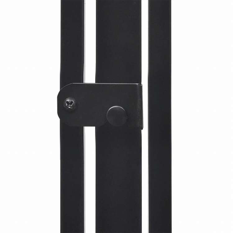 vidaXL ペット用暖炉フェンス スチールブラックホーム&ガーデン 暖炉・木製ストーブ用品 暖炉スクリーン(代引不可)