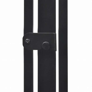 vidaXL ペット用暖炉フェンス スチールブラックホーム&ガーデン 暖炉・木製ストーブ用品 暖炉スクリーン(代引不可)