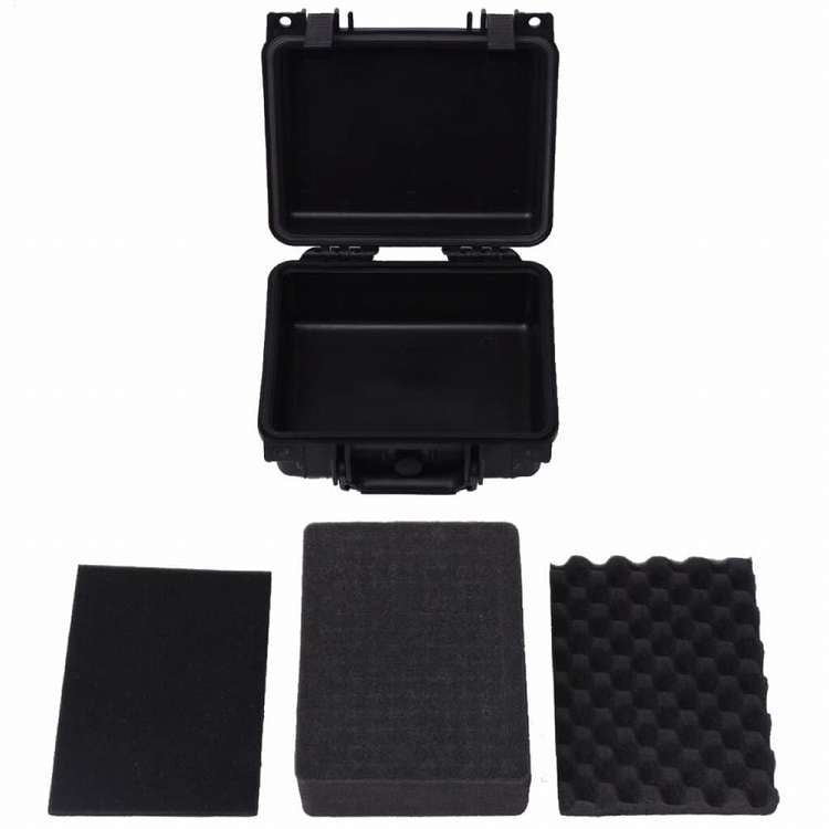vidaXL 保護 機器ケース 27x24.6x12.4cm 黒色カメラ&光化学機器 カメラ&光化学アクセサリ カメラパーツ&アクセサリー カメラバッグ・ケース(代引不可)