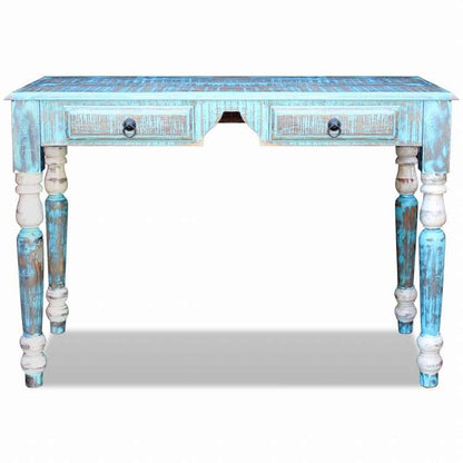 vidaXL デスク 再生無垢材家具 オフィス家具 デスク(代引不可)