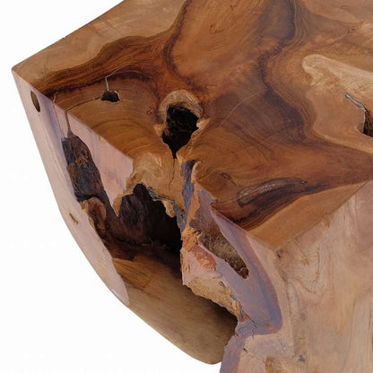 vidaXL スツール チーク無垢材家具 チェア 折り畳み椅子・スツール(代引不可)