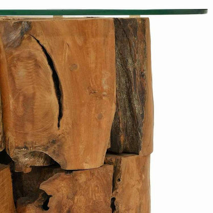vidaXL コーヒーテーブル チーク無垢材 流木 60 cm家具 テーブル アクセントテーブル コーヒーテーブル(代引不可)