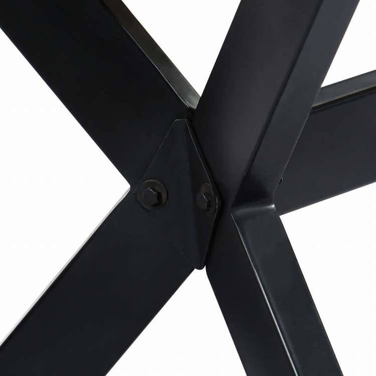 vidaXL ダイニングテーブル 160x80x75cm マンゴー無垢材 (粗目)家具 テーブル キッチン・ダイニングルームテーブル(代引不可)