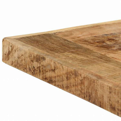 vidaXL ダイニングテーブル 140x70x75cm マンゴー無垢材 (粗目)家具 テーブル キッチン・ダイニングルームテーブル(代引不可)