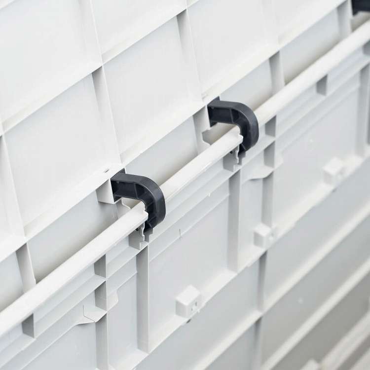 vidaXL ガーデン収納ボックス 280L ライトグレー家具 アウトドア家具 屋外収納ボックス(代引不可)