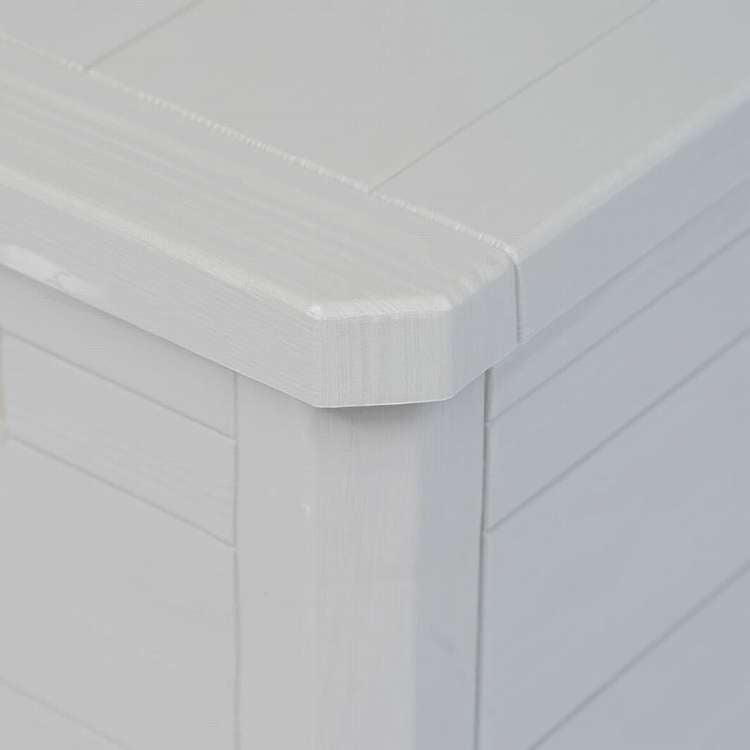 vidaXL ガーデン収納ボックス 280L ライトグレー家具 アウトドア家具 屋外収納ボックス(代引不可)