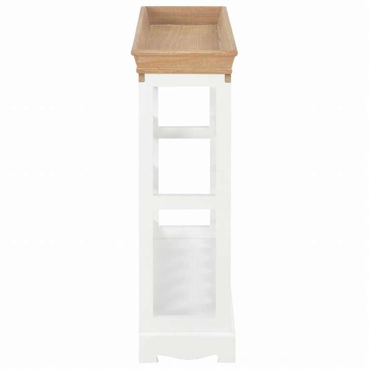 vidaXL ワインキャビネット ホワイト 70x22.5x70.5cm MDF家具 キャビネット&収納 ワインラック(代引不可)