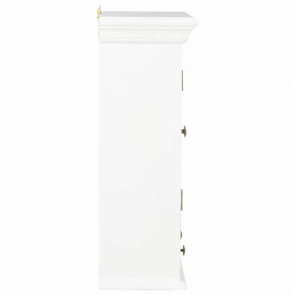 vidaXL ウォールキャビネット ホワイト 49x22x59cm エンジニアリングウッド家具 キャビネット&収納 キッチンキャビネット(代引不可)