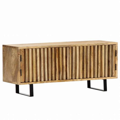 vidaXL TVキャビネット 90x30x40cm マンゴー無垢材家具 AVラック・テレビ台(代引不可)