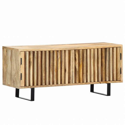 vidaXL TVキャビネット 90x30x40cm マンゴー無垢材家具 AVラック・テレビ台(代引不可)