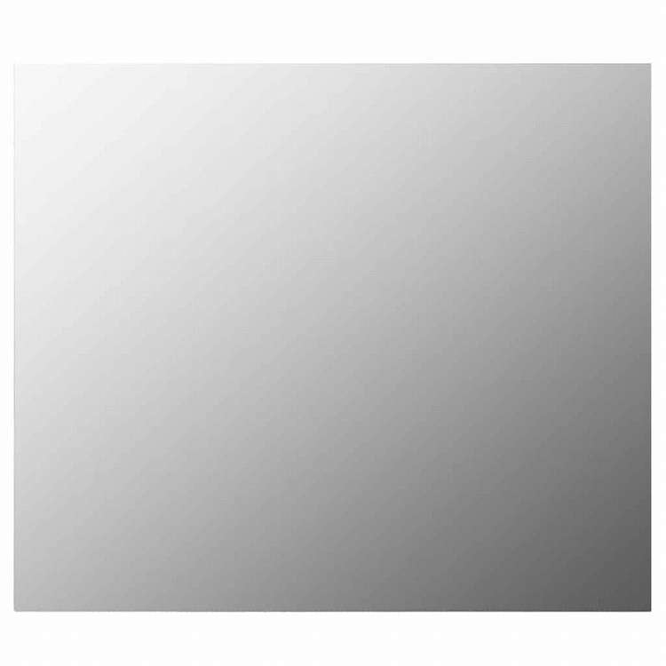 vidaXL フレームレスミラー 80x60cm ガラス製ホーム&ガーデン デコレーション 鏡(代引不可)
