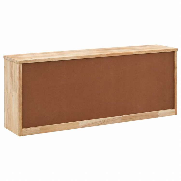 vidaXL シューズ収納ベンチ 94x20x38cm ウォールナット無垢材ホーム&ガーデン 家事用品 収納&オーガナイザー 衣類・ワードローブ収納 シューズラック・整理収納(代引不可)