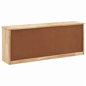vidaXL シューズ収納ベンチ 94x20x38cm ウォールナット無垢材ホーム&ガーデン 家事用品 収納&オーガナイザー 衣類・ワードローブ収納 シューズラック・整理収納(代引不可)