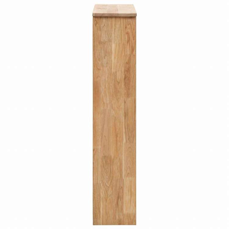 vidaXL シューズ収納キャビネット 55x20x104cm ウォールナット無垢材ホーム&ガーデン 家事用品 収納&オーガナイザー 衣類・ワードローブ収納 シューズラック・整理収納(代引不可)