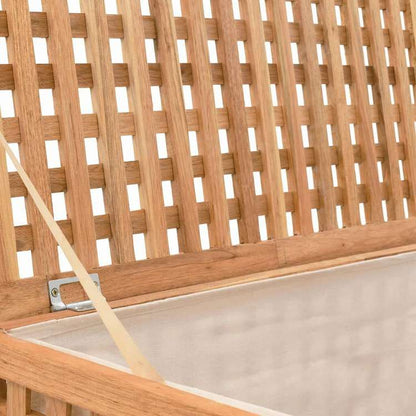 vidaXL ランドリーチェスト 77.5x37.5x46.5cm ウォールナット無垢材ホーム&ガーデン 家事用品 ランドリー用品 洗濯かご(代引不可)