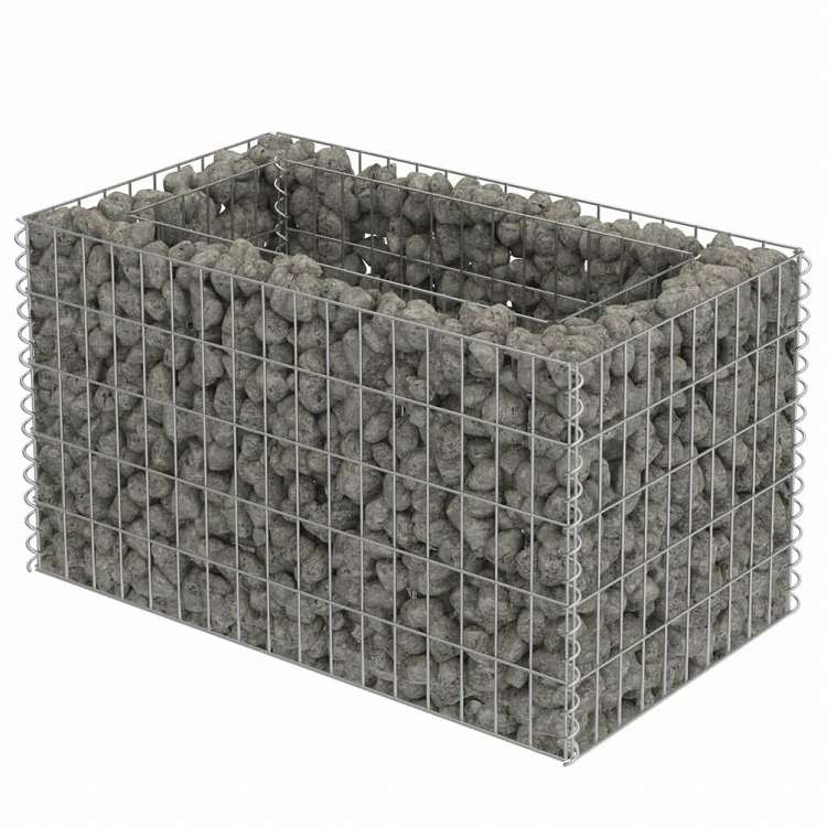 vidaXL カビオン レイズドベッド 亜鉛メッキ鋼製 90x50x50cmホーム&ガーデン 芝&ガーデン ガーデニング 鉢植え・プランター(代引不可)