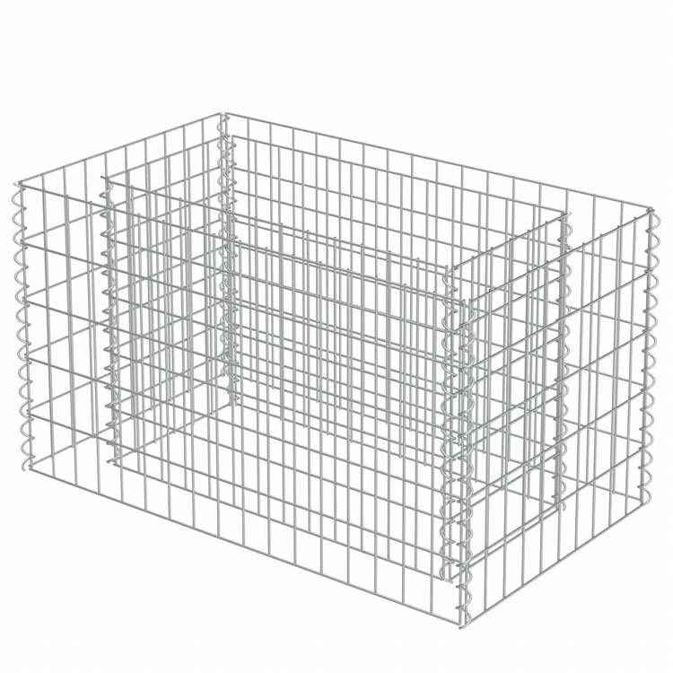 vidaXL カビオン レイズドベッド 亜鉛メッキ鋼製 90x50x50cmホーム&ガーデン 芝&ガーデン ガーデニング 鉢植え・プランター(代引不可)
